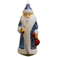 Decor By Glassor Vánoční figurka Santa s berlou (Velikost: 17)