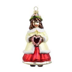 Decor By Glassor Vánoční figurka Klárka z vánočního příběhu 