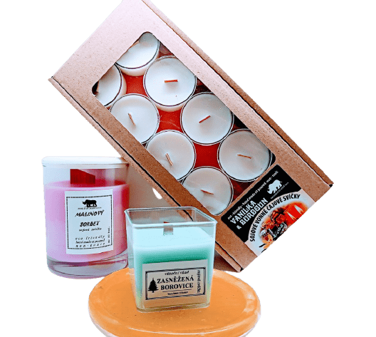 WS WORLD OF SCENT Vánoční set svíček malý