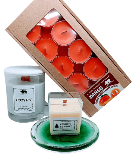 WS WORLD OF SCENT Vánoční set svíček malý