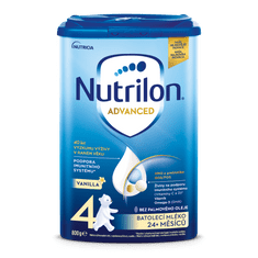 Nutrilon 4 Advanced Vanilla batolecí mléko 800 g, 24+