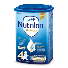 Nutrilon 4 Advanced Vanilla batolecí mléko 800 g, 24+