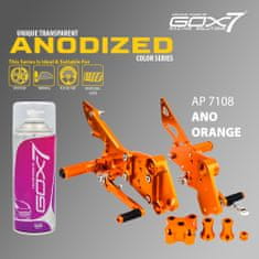 GOX7 EUROPE Anodized Orange ,barva na kovové,hliníkové a galvanizované povrchy s teplotní rezistencí (new)