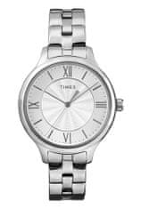 Timex Peyton TW2R28200, stříbrné s ocelovým řemínkem 