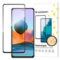 WOZINSKY Wozinsky ochranné tvrzené sklo pro Xiaomi Redmi Note 10/Redmi Note 10S - Černá KP9822