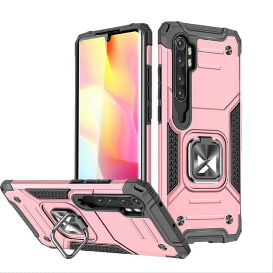 WOZINSKY Pouzdro Wozinsky Ring armor pro Xiaomi Redmi Note 10 Pro -Růžová KP22144