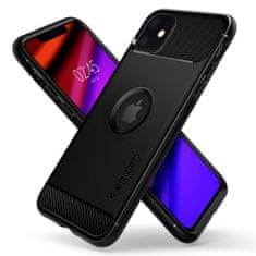 Spigen SPIGEN RUGGED ARMOR IPHONE 11 MATTE BLACK