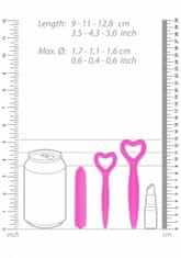 Shots Toys Silicone Vaginal Dilator Set - Pink