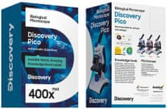 Levenhuk Discovery Pico Polar Microscope + kniha Neviditelný svět - zánovní