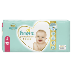 Pampers Plenky Premium Care 4 Value Pack (9-14 kg) 52 ks