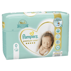 Pampers Pleny Premium Care 0 Newborn (do 3kg) 30ks