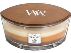 Woodwick Trilogy svíčka loď Café Sweets 453.6 g