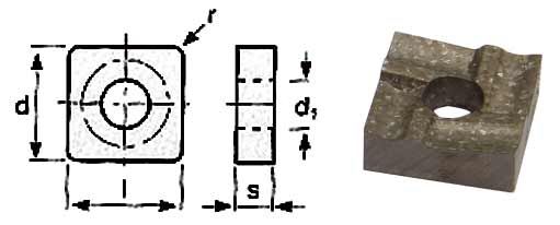 Optimum Břitové destičky S/90°, 5 ks