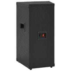 Greatstore Profesionální pasivní reproduktor hi-fi 1000 W černý 32x32x64cm