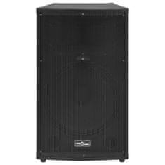 Greatstore Profesionální pasivní reproduktor hi-fi 1200 W černý 43x43x75cm