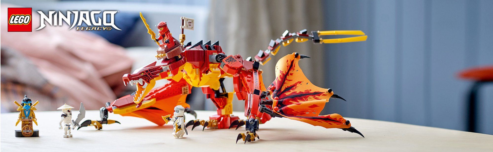 LEGO Ninjago 71753 Útok ohnivého draka