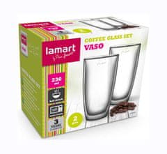 Lamart Sklenice coffee 230 ml - 2 ks