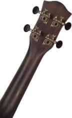 Cascha HH 3969 EN Soprano Ukulele Bundle Black