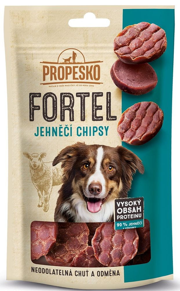 Propesko Fortel jehněčí chipsy 14x70 g