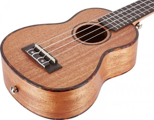  krásné sopránové ukulele cascha hh 2027 soprano mahogany ukulele bundle matná povrchová úprava 16 pražců plnohodnotný zvuk zhotovené z mahagonového dřeva bohatá výbava krásné také jako dárek 