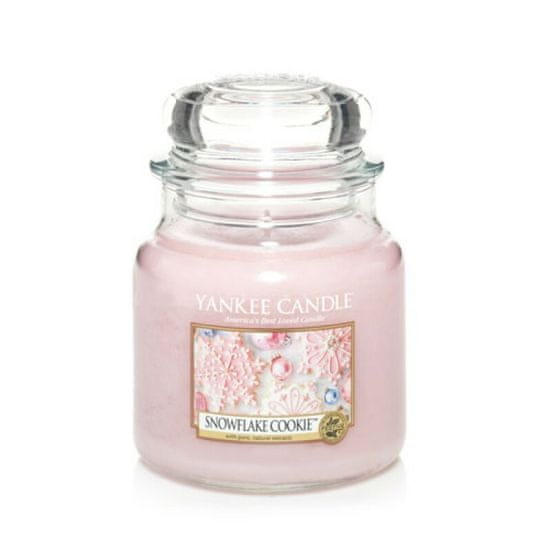 Yankee Candle SNOWFLAKE COOKIE Střední svíčka 411 g