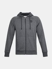 Under Armour Mikina UA Rival Fleece FZ Hoodie-GRY XL