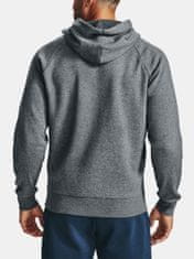 Under Armour Mikina UA Rival Fleece FZ Hoodie-GRY S