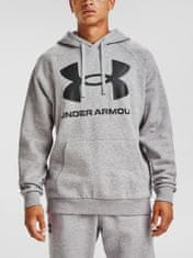 Under Armour Mikina Rival Fleece Big Logo HD-GRY XL