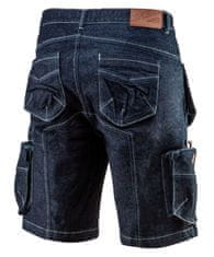 NEO TOOLS Panské bezpečnostní şortky denim, Velikost XXXL/58