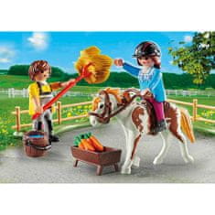 Playmobil Starter Pack koňská stáj doplňkový set , Jezdecký dvůr, 19 dílků