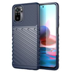 HURTEL OHEBNÝ KRYT POUZDRA THUNDER CASE PRO XIAOMI REDMI NOTE 10 / REDMI NOTE 10S MODRÝ