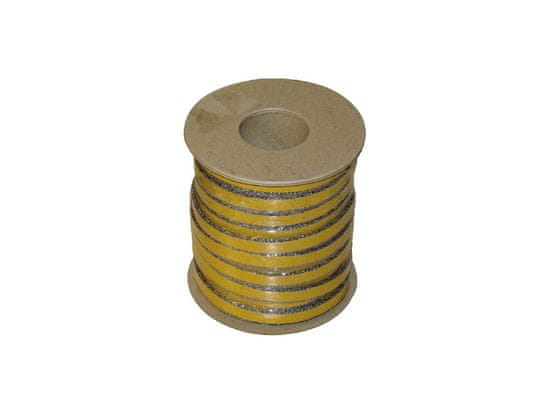 MAT šňůra izolační 12x4mm (500°C) lepicí (25m)