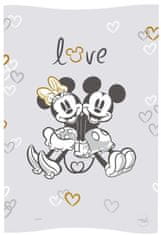 Ceba Baby Podložka přebalovací měkká COSY 50x70 Disney Minnie & Mickey Grey