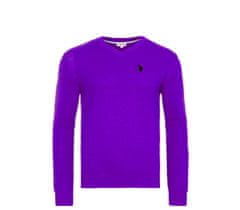 U.S. Polo Assn. . Svetr V-Neck Purple