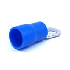 Izolované Cu kabelová oka lisovací modré 16mm2 / M10 30 ks