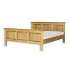 Massive Home Dřevěná postel Corona II - výběr moření