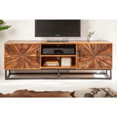 Massive Home TV stolek 145 cm Wood mango