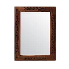 Massive Home Zrcadlo 60x90 s rámem z masivního palisandrového dřeva Massive Home Rosie