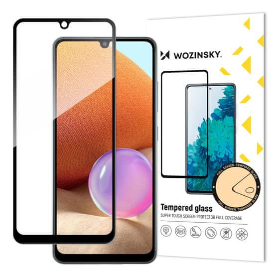 WOZINSKY Wozinsky ochranné tvrzené sklo pro Samsung Galaxy A32 4G - Černá KP9848