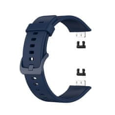 BStrap Silicone řemínek na Huawei Watch Fit, dark blue