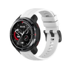 BStrap Silicone řemínek na Honor Watch GS Pro, white