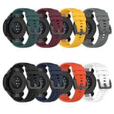 BStrap Silicone řemínek na Honor Watch GS Pro, dark gray