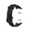 Silicone řemínek na Honor Band 6 / Huawei Band 6, black