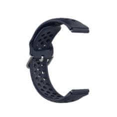 BStrap Silicone Dots řemínek na Garmin Vivoactive 4s, dark blue