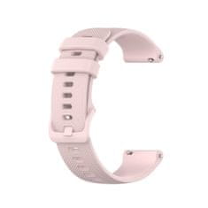 Silicone Land řemínek na Garmin Vivoactive 4s, light pink