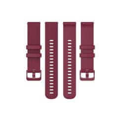 BStrap Silicone Land řemínek na Garmin Vivoactive 4s, vine red