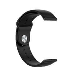 BStrap Silicone řemínek na Garmin Vivoactive 4s, black