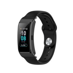 BStrap Silicone řemínek na Garmin Vivoactive 4s, black