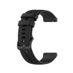 BStrap Silicone Land řemínek na Garmin Vivoactive 4s, black