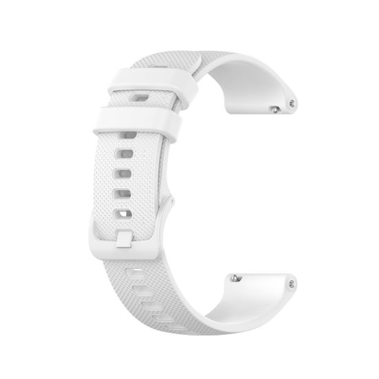 BStrap Silicone Land řemínek na Garmin Vivoactive 4s, white